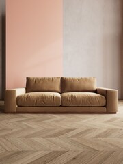 Swoon Biscuit Denver Three-Seater Sofa - Image 1 of 9
