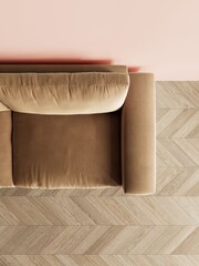 Swoon Biscuit Denver Three-Seater Sofa - Image 7 of 9
