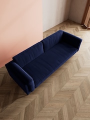 Swoon Ink Munich Three-Seater Sofa - Image 4 of 8