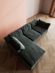 Swoon Hydro Seattle Corner Left-Hand Sofa - Image 5 of 8