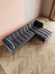 Swoon Granite Landau Corner Right-Hand Sofa - Image 5 of 8