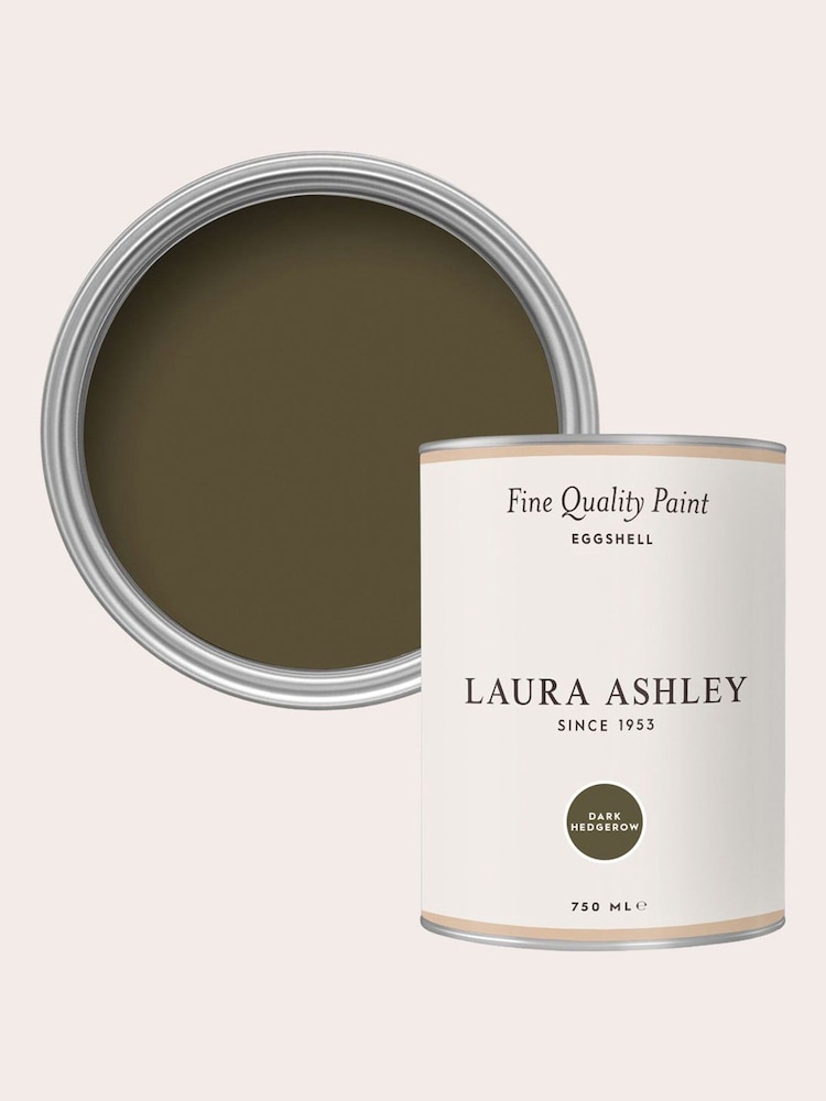 Laura Ashley Dark Hedgerow Eggshell 750ml Paint - Image 1 of 4