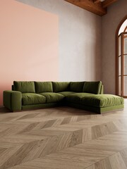 Swoon Fern Denver Corner Right-Hand Sofa - Image 2 of 9