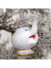 Widdop Set of 4 Beauty The Beast Hanging Christmas Decorations - Image 6 of 6