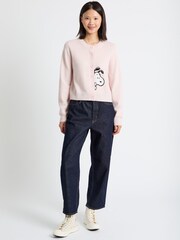 Chinti & Parker Wool-Cashmere Sneeky Snoopy Cardigan - Image 2 of 4