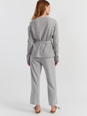 Chinti & Parker Soft-Oat Wool-Cashmere Light Wrap Cardigan - Image 3 of 3