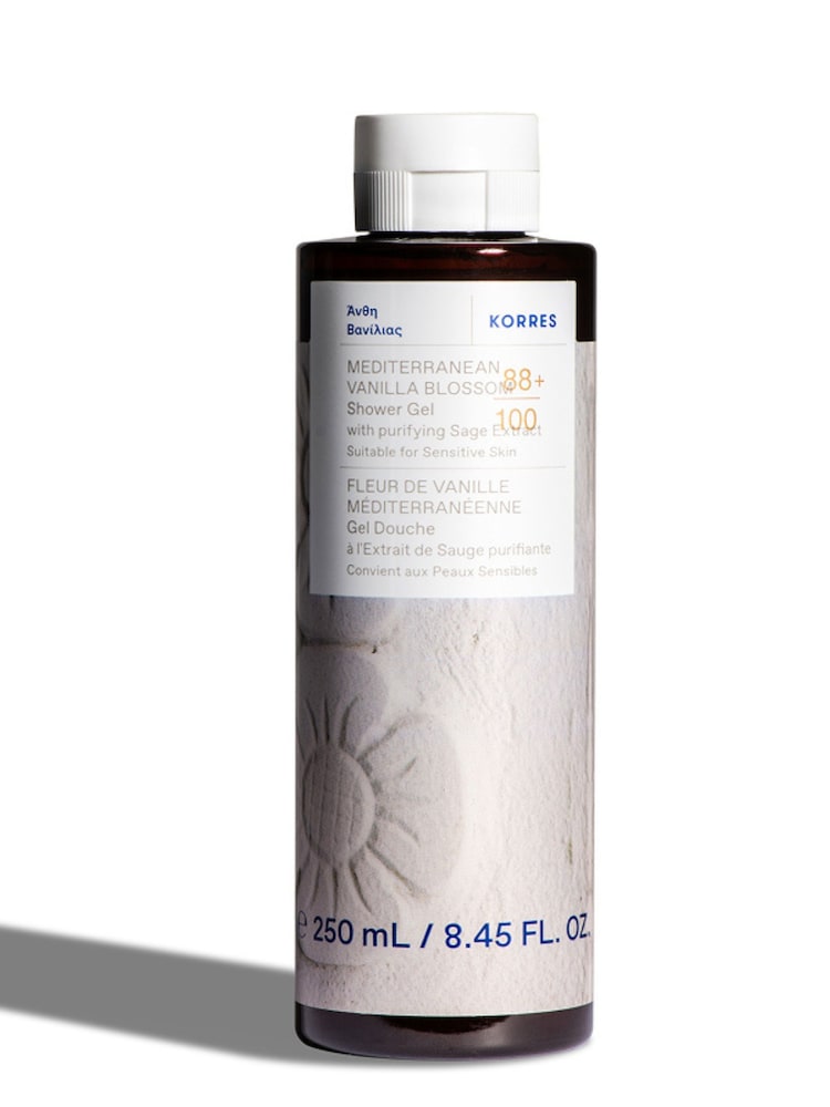 Korres Mediterranean Vanilla Shower Gel 250ml - Image 6 of 6 Korres Mediterranean Vanilla Shower Gel 250ml - Image 6 of 6