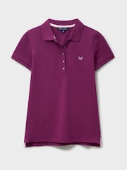 Crew Clothing Red Classic Polo Shirt - Image 5 of 5