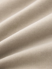 Ecru Cream Cord Western Styling Long Sleeve Shirt - Image 7 of 7