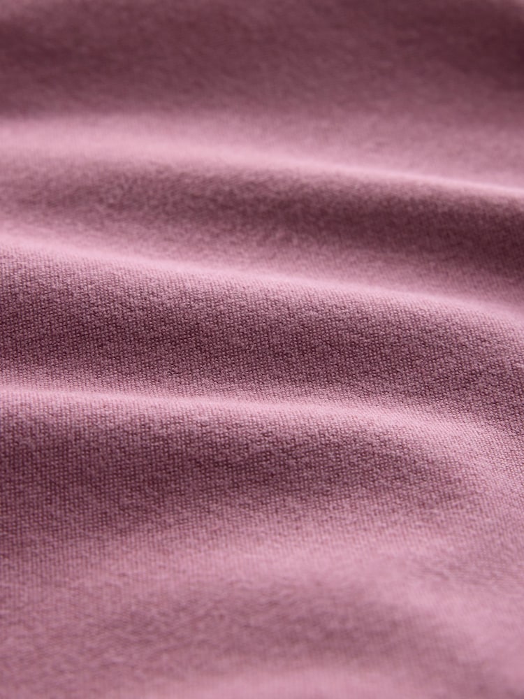 Blush Pink Brushed Oxford Long Sleeve Shirt - Image 9 of 9 Blush Pink Brushed Oxford Long Sleeve Shirt - Image 9 of 9