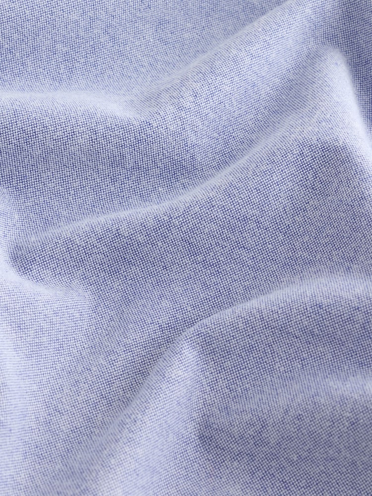 Light Blue Brushed Oxford Long Sleeve Shirt - Image 9 of 9 Light Blue Brushed Oxford Long Sleeve Shirt - Image 9 of 9