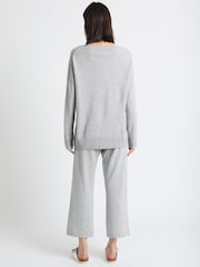 Chinti & Parker Soft Oat Wool Cashmere Light Slouchy Sweater - Image 3 of 3