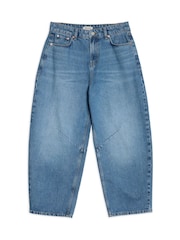 Albaray Blue Barrel Jean Mid Wash Jeans - Image 4 of 4