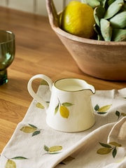 Sophie Allport Natural Lemons Mini Stoneware Jug - Image 1 of 3