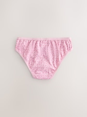 Animal Print Bikini Briefs 5 Pack (3-16yrs) - Image 3 of 9