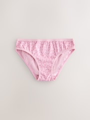 Animal Print Bikini Briefs 5 Pack (3-16yrs) - Image 4 of 9
