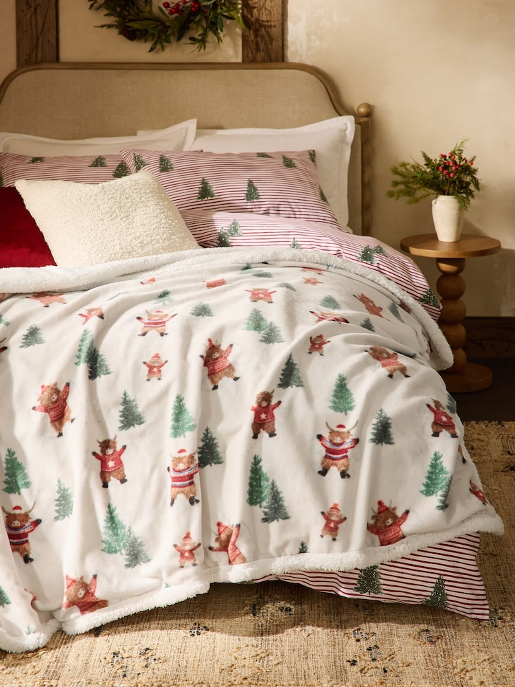 Christmas Hamish Snow Angel Throw - Bild 1 von 7