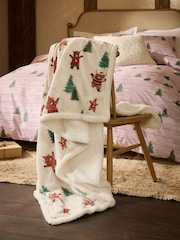 Christmas Hamish Snow Angel Throw - Bild 3 von 7