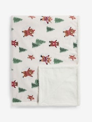 Christmas Hamish Snow Angel Throw - Bild 6 von 7