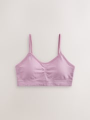 Pink/Purple Seam Free Crop Tops 2 Pack (7-16yrs) - Image 2 of 6