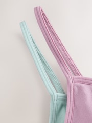 Pink/Purple Seam Free Crop Tops 2 Pack (7-16yrs) - Image 6 of 6