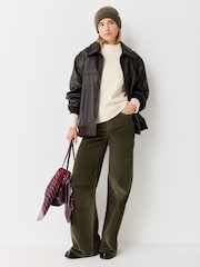 Levi's® Green 318™ Shaping Wide Leg Trousers - Image 1 of 7