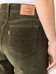 Levi's® Green 318™ Shaping Wide Leg Trousers - Image 5 of 7