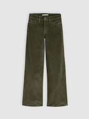 Levi's® Green 318™ Shaping Wide Leg Trousers - Image 6 of 7