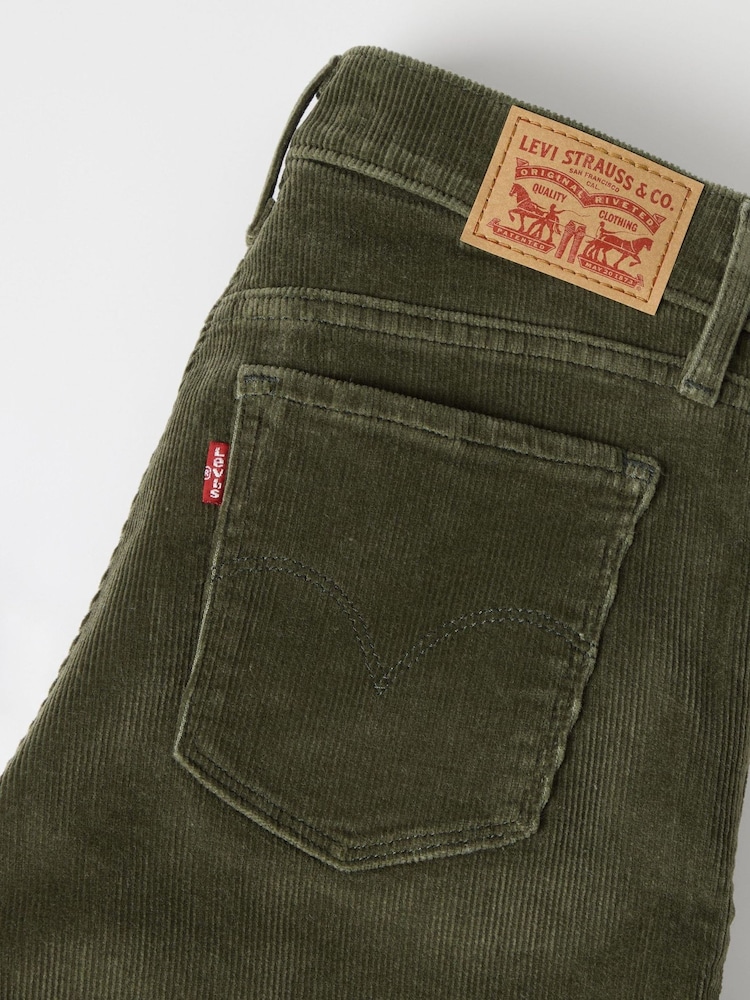 Levi's® Green 318™ Shaping Wide Leg Trousers - Image 7 of 7
