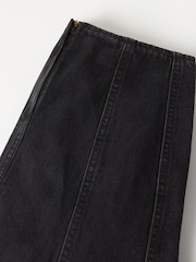 Levi's® Black Fit and Flare Midi Skirt - Image 6 of 6