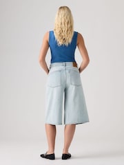 Levi's® Blue Baggy Jort Shorts - Image 3 of 4