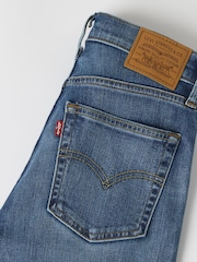 Levi's® Mid Blue Denim 723™ High Rise Straight Jeans - Image 6 of 6
