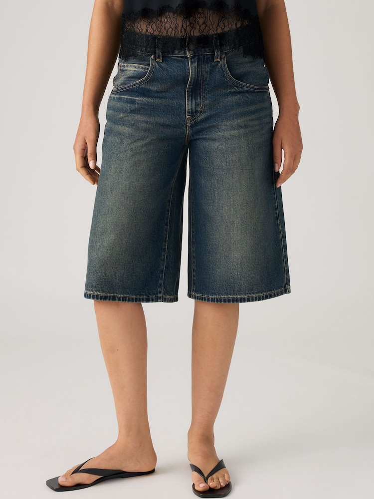 Levi's® Blue Baggy Shorts - Image 1 of 6