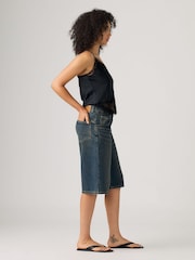 Levi's® Blue Baggy Shorts - Image 4 of 6