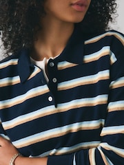 Levi's® Navy Supersoft Long-Sleeve Polo Shirt - Image 4 of 6