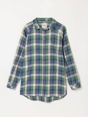 Vert - Chemise à carreaux FatFace - Image 7 sur 7