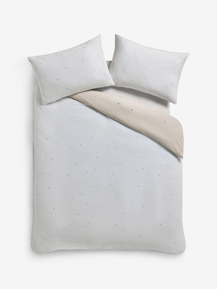 Christmas Brushed Cotton Duvet Cover and Pillowcase Set - 圖片 6，共 6