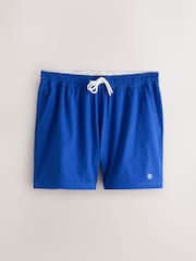 Blue Motion-Flex Swim Shorts with Trunk Lining - Image 1 of 4