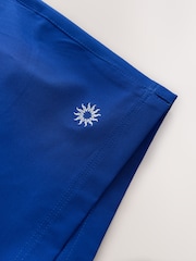 Blue Motion-Flex Swim Shorts with Trunk Lining - Image 4 of 4