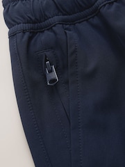 Navy Blue Motion-Flex Swim Shorts with Trunk Lining - Image 3 of 4