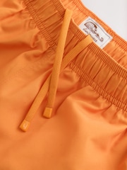 Orange Palm Logo Quick Dry 4 Inch Swim Shorts - Image 4 of 4