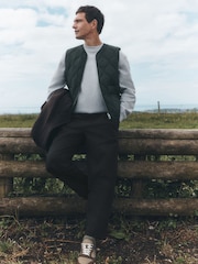 Green Onion Quilted Gilet - Image 2 of 11