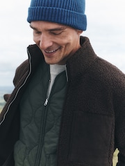 Green Onion Quilted Gilet - Image 6 of 11