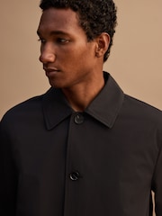 Black Showerproof Trench Coat - Image 14 of 16