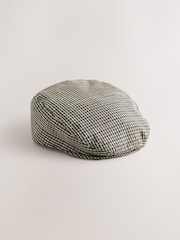 Neutral Tweed Style Baby Flat Cap - Image 5 of 7