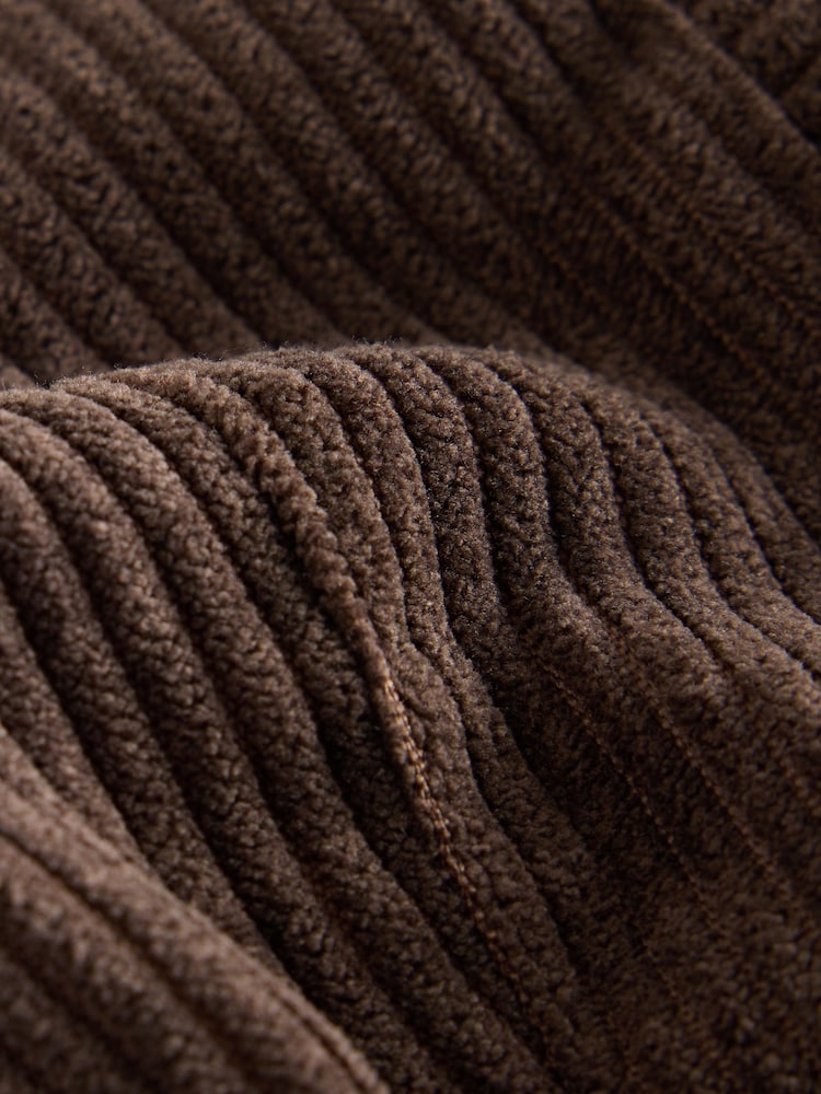 Brown Cord Trapper Baby Hat - Image 4 of 4 Brown Cord Trapper Baby Hat - Image 4 of 4