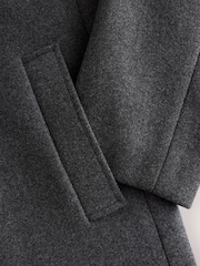Charcoal Grey Epsom Coat - Image 10 of 12