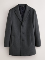 Charcoal Grey Epsom Coat - Image 8 of 12