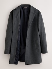 Charcoal Grey Epsom Coat - Image 9 of 12