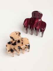 FatFace Multi 2 Pack Claw Clips - Image 1 of 2
